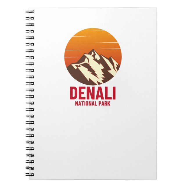 CADERNO ESPIRAL PARQUE NACIONAL DENALI (Frente)