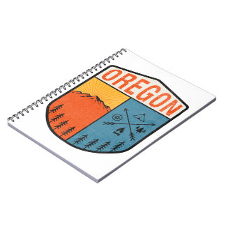 Caderno Espiral Parque Nacional do Lago Cratera, Oregon