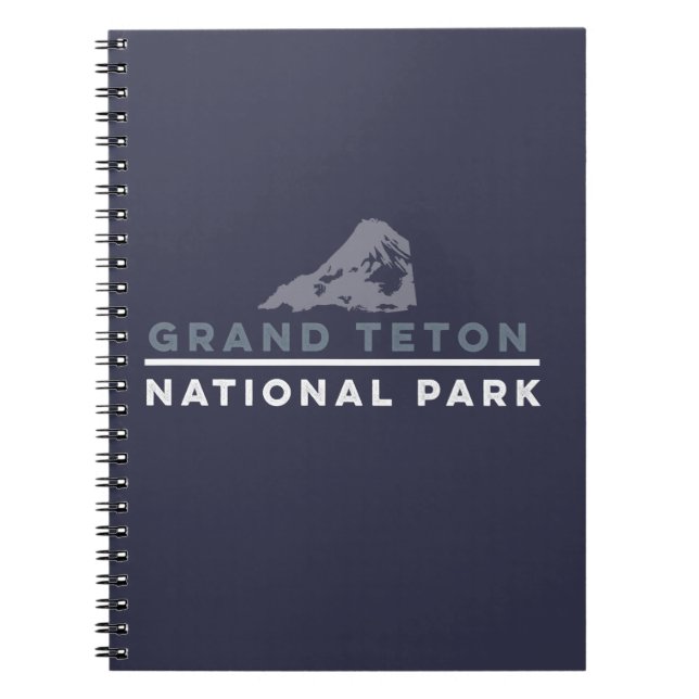 Caderno Espiral Parque Nacional Grand Teton (Frente)