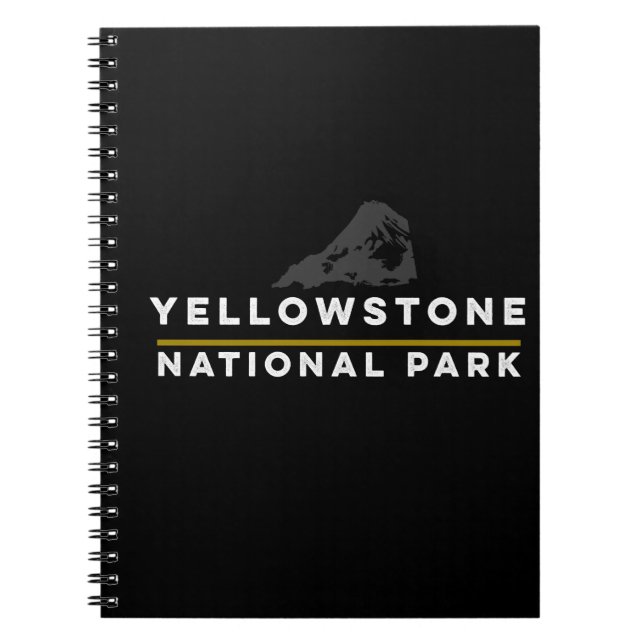 Caderno Espiral Parque Nacional Yellowstone (Frente)