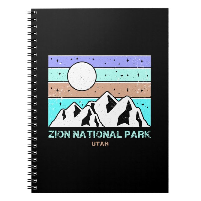 Caderno Espiral Parque Nacional Zion (Frente)