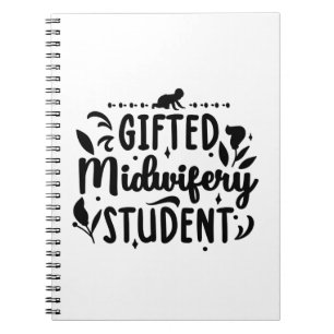 Caderno Espiral Parteiras Obstetrícia Midwifery Doula Gift Idea