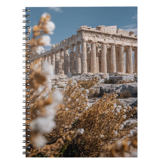 Caderno Espiral Partenon no Bloom Notebook (Frente)