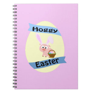Caderno Espiral Páscoa de Hoggy!