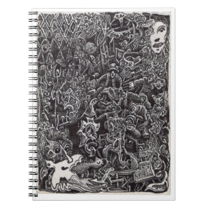 Caderno Espiral Passagem Escura por Brian Benson