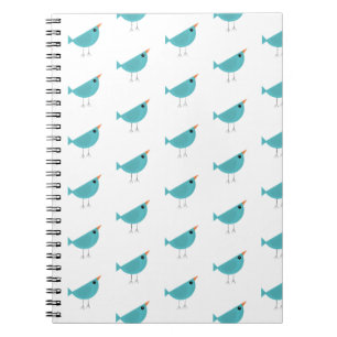 Caderno Espiral Passarinho