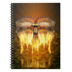 Caderno Espiral Pássaro em Voo