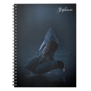Caderno Espiral Pássaro Na Água