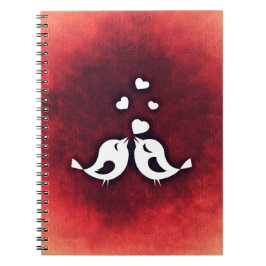 Caderno Espiral Pássaros apaixonados