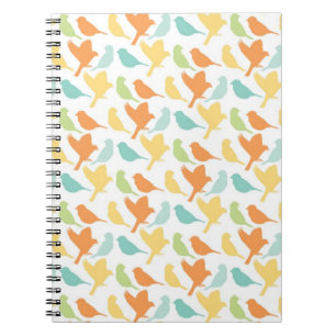 Caderno Espiral Pássaros Felizes