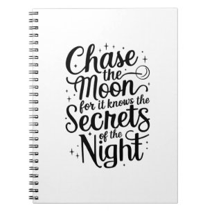 Caderno Espiral Passe o notebook da lua