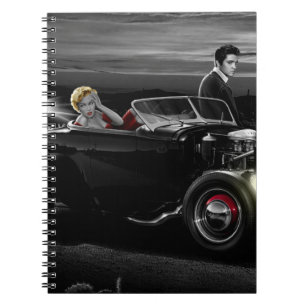Caderno Espiral Passeio B&W da alegria