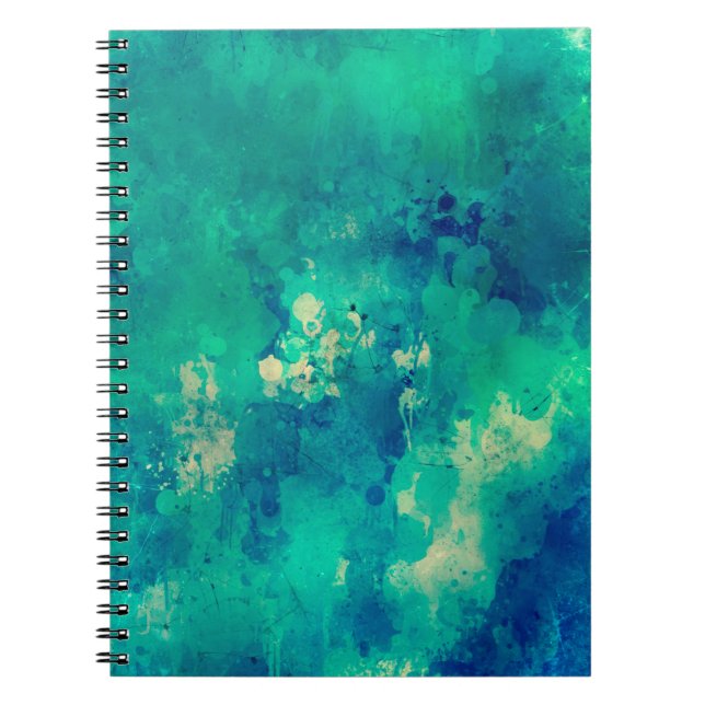 Caderno Espiral Pasta d'água invertida (Frente)
