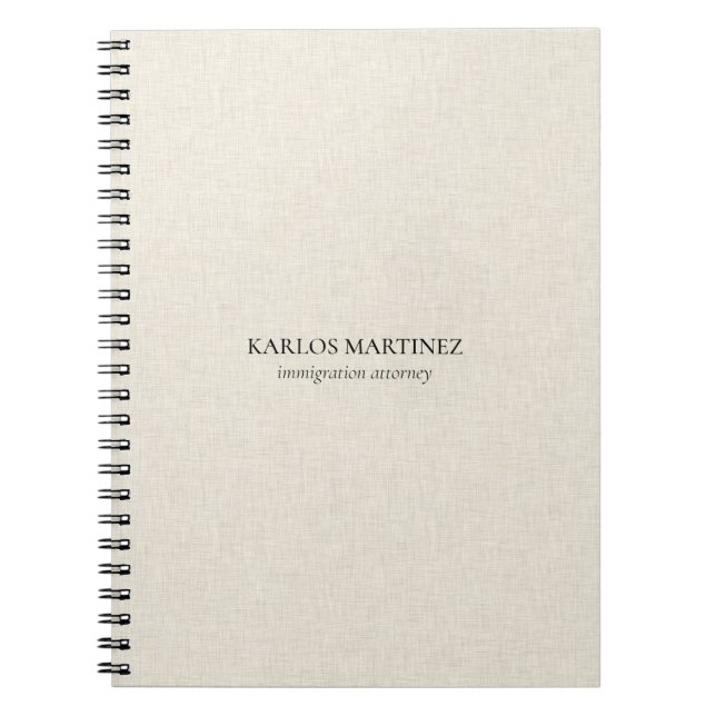 Caderno Espiral Pasta de Bolso (Frente)