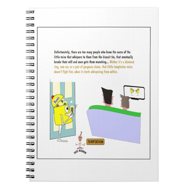 Caderno Espiral Pasta de notas (Frente)