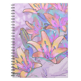 Caderno Espiral Pastel Lily Love