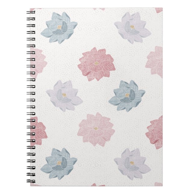 Caderno Espiral Pastel Petals (Frente)