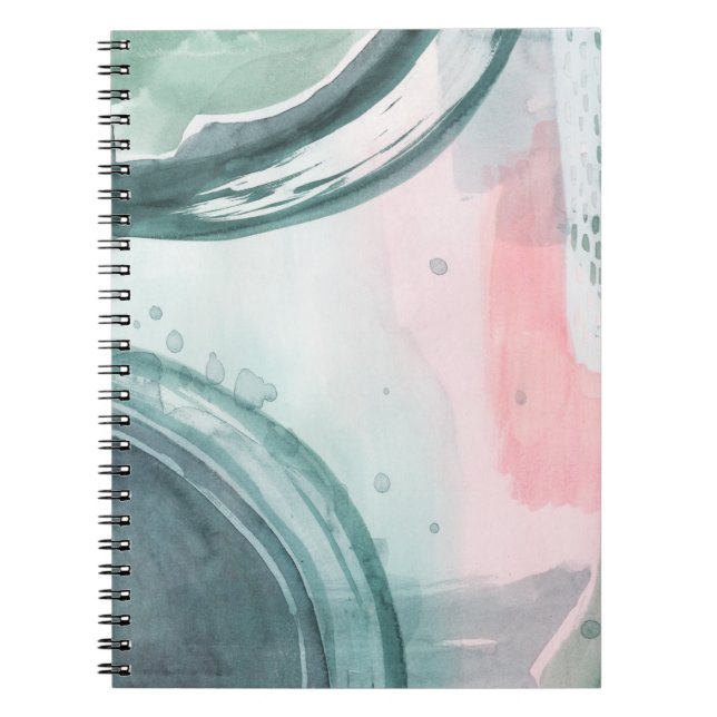 Caderno Espiral Pastel Scribe - Aquarela (Frente)