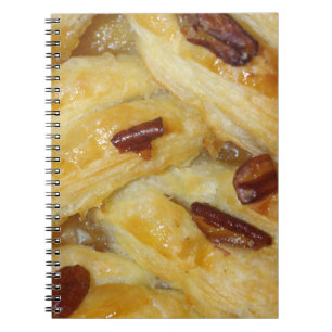 Caderno Espiral Pastelaria dinamarquesa