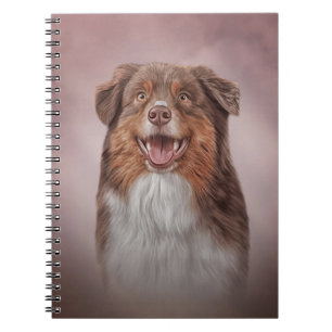 Caderno Espiral Pastor australiano