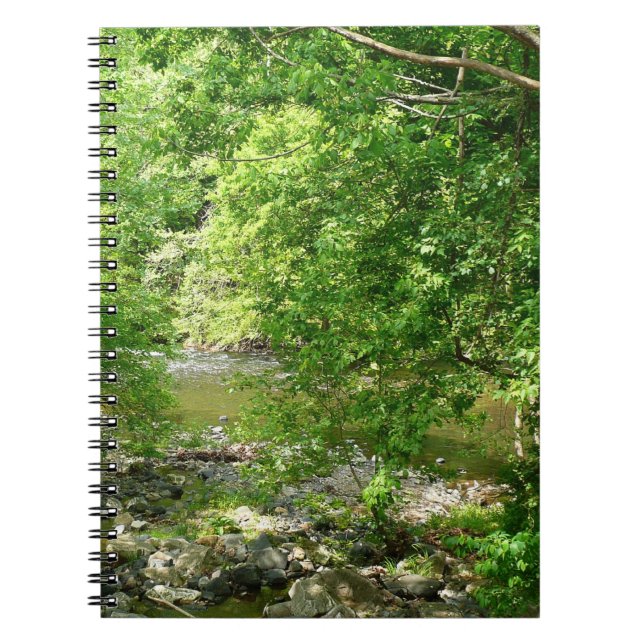 Caderno Espiral Patapsco River View Maryland - Fotografia Natural (Frente)