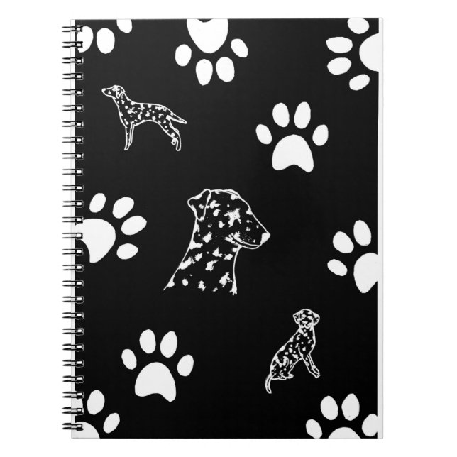 Caderno Espiral Patas de cachorrinho (Frente)