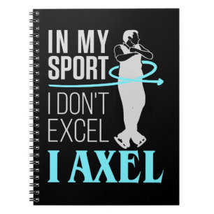 Caderno Espiral Patinação Física No Meu Esporte I Axel Men Boys