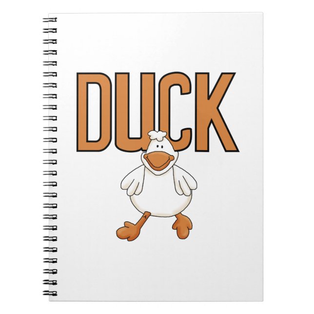 Caderno Espiral Pato (Frente)