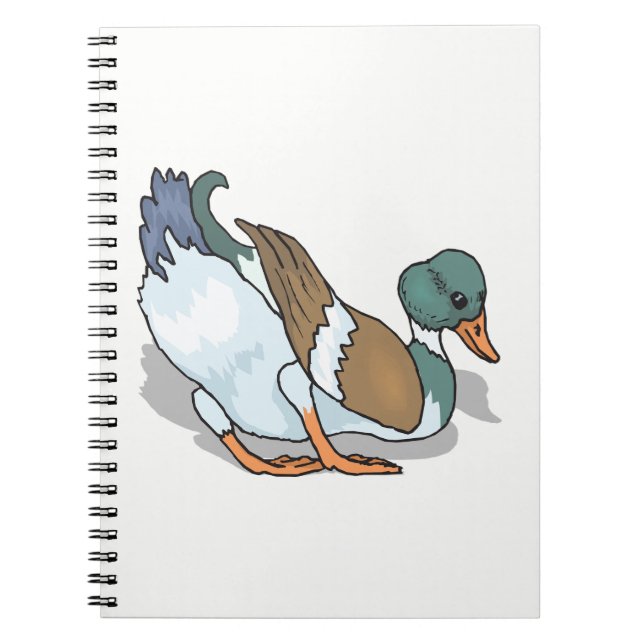 Caderno Espiral Pato (Frente)