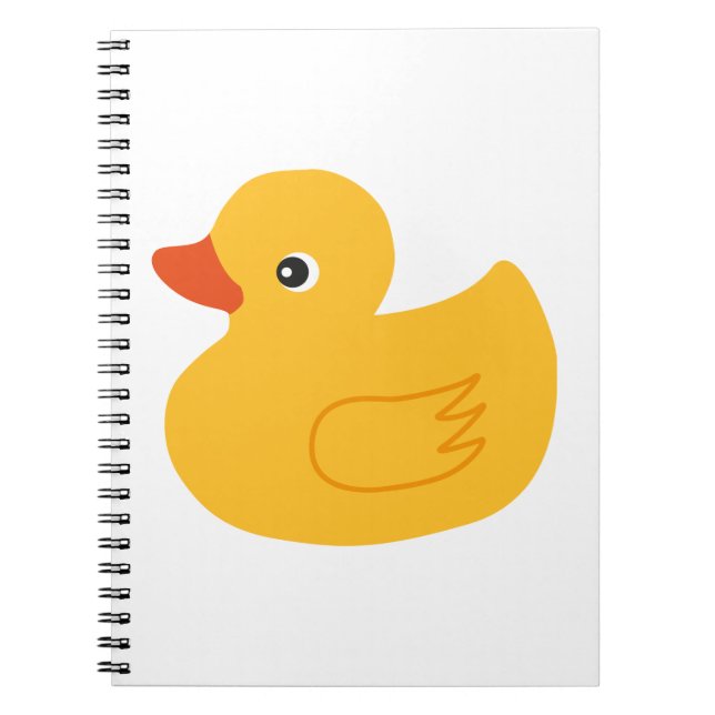 Caderno Espiral Pato amarelo (Frente)