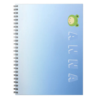 Caderno Espiral Pato fofo personalizado