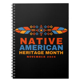 Caderno Espiral Patrimônio Nativo Americano Mês 2025