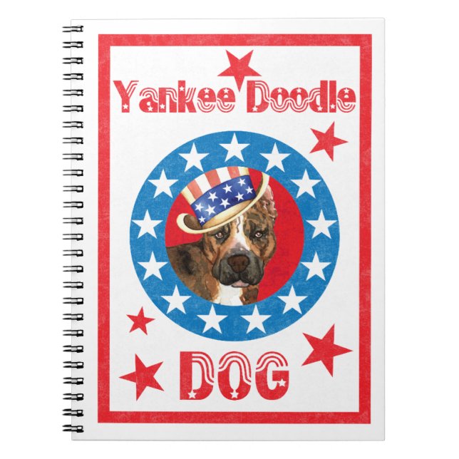Caderno Espiral Patriotic Am Staff (Frente)