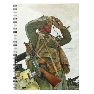 Caderno Espiral Patrulha do tanque