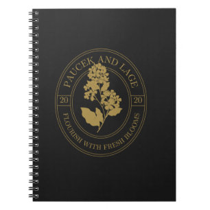 Caderno Espiral Paucek & Lage – Florescer Com Flores Frescas