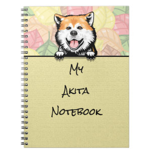 Caderno Espiral Pauking Cute Akita