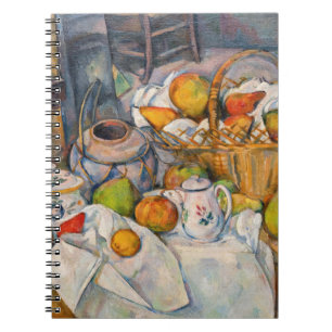 Caderno Espiral Paul Cezanne - A Vida Estática com o Cesto