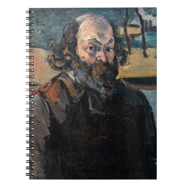 Caderno Espiral Paul Cezanne - Autorretrato (Frente)