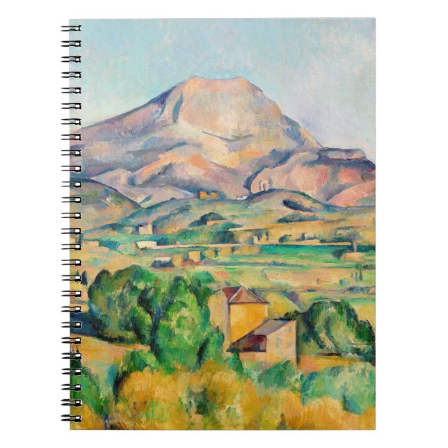 Caderno Espiral Paul Cezanne - Mont Sainte-Victoire (Frente)