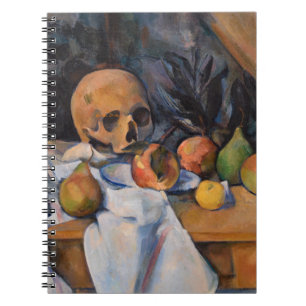 Caderno Espiral Paul Cezanne - Natureza-Morta com Caveira