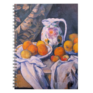 Caderno Espiral Paul Cezanne - Natureza Morta com uma Cortina