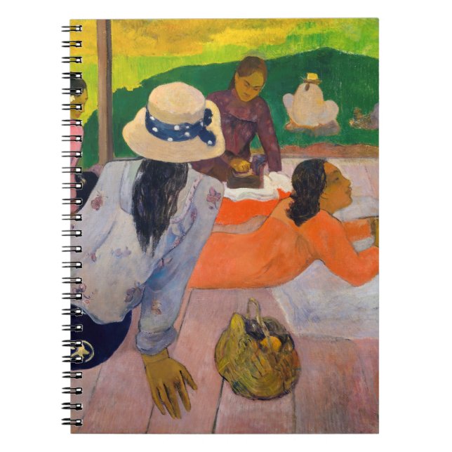 Caderno Espiral Paul Gauguin - A Siesta (Frente)