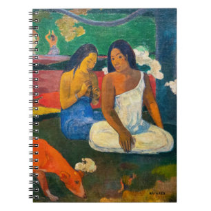 Caderno Espiral Paul Gauguin - Arearea / O Cão Vermelho