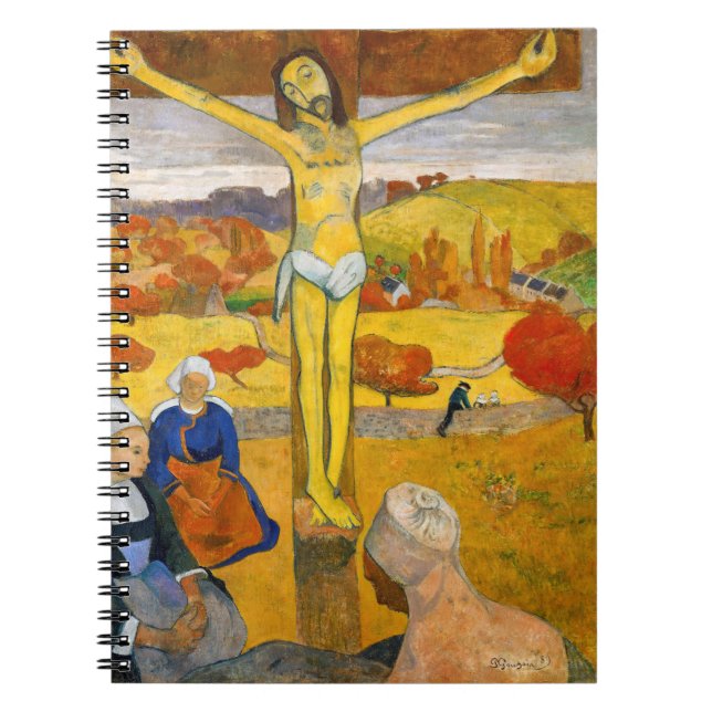 Caderno Espiral Paul Gauguin - O Cristo amarelo (Frente)