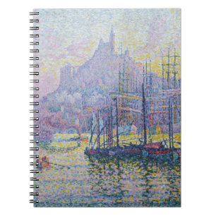 Caderno Espiral Paul Signac - Notre-Dame-de-la-Garde, Marselha