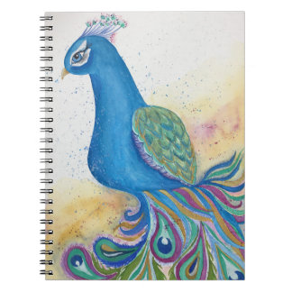 Caderno Espiral Pavão