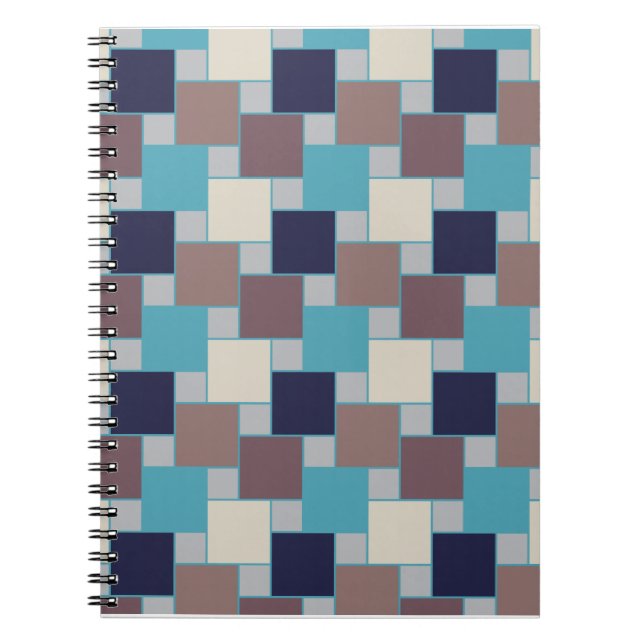 Caderno Espiral Pavão na praia (Frente)