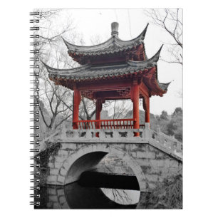 Caderno Espiral Pavilhão Chinês