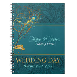 Caderno Espiral Pavock Wedding Planner for Brides with Name