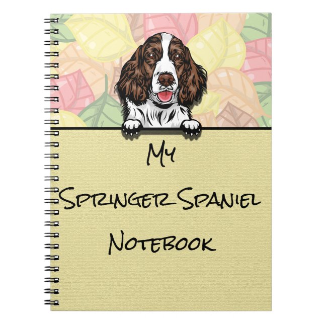 Caderno Espiral Pavor para notebook espanhol de Springer Cute Spri (Frente)